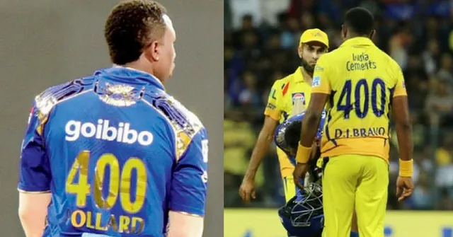 କାହିଁକି ବ୍ରାଭୋ ଓ ପୋଲାର୍ଡ ଏକା ନମ୍ବର ଜର୍ସି ପିନ୍ଧି ଉଦଘାଟନୀ ମ୍ୟାଚ ଖେଳିଥିଲେ! ୪୦୦ ନମ୍ବର ଜର୍ସି ପଛର ପୂରା କାହାଣୀ କହିଲେ ବ୍ରାଭୋ