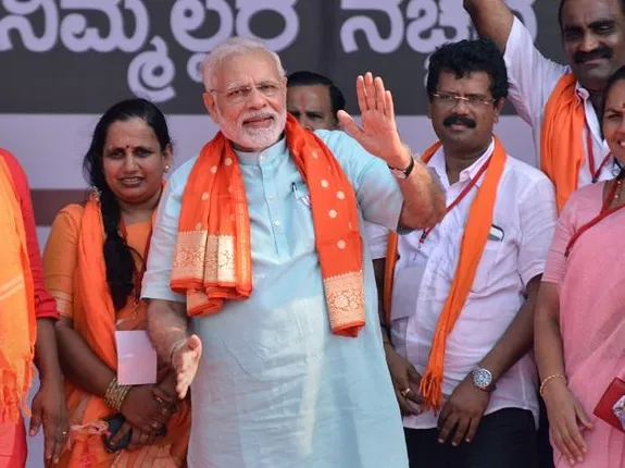 କର୍ଣ୍ଣାଟକ ନିର୍ବାଚନରେ ମୋଦିଙ୍କ କୃଷକ କାର୍ଡ : କହିଲେ, କେନ୍ଦ୍ର କୃଷକଙ୍କ ପାଇଁ କାମ କରୁଛି, କିନ୍ତୁ ରାଜ୍ୟରେ କଂଗ୍ରେସ ସରକାର ଯୋଗୁ ଅଟକି ରହିଛି କୃଷକ କଲ୍ୟାଣ ଯୋଜନା