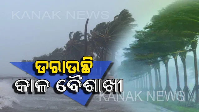 କାଳବୈଶାଖୀ ପ୍ରଭାବରେ ଭୁବନେଶ୍ୱର ସମେତ ରାଜ୍ୟର ବିଭିନ୍ନ ସ୍ଥାନରେ ଘଡଘଡି ସହ ବର୍ଷା । ଅସ୍ତରଙ୍ଗରେ ୭୦ କିଲୋମିଟର ବେଗରେ ପବନ । ପିପିଲିରେ ଘରେ ବି ପଶିଲା ପାଣି । କଟକରେ ବୁଡି ରହିଛି ବାଦାମବାଡି