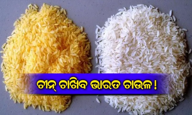 ଭାରତ ଚାଉଳର ସ୍ୱାଦ ଚାଖିବ ଚୀନ ! ଆରମ୍ଭ ହେଲା ରାଇସ ମିଲ୍ ପଞ୍ଜୀକରଣ ପ୍ରକ୍ରିୟା  ।