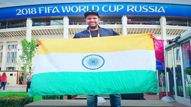 ଋଷିଆରେ ଭାରତର ତ୍ରିରଙ୍ଗା ଉଡ଼ାଇଲେ ହିଟମ୍ୟାନ ରୋହିତ ଶର୍ମା । କହିଲେ, ବିଶ୍ୱର ସବୁ ସ୍ଥାନରେ ତ୍ରିରଙ୍ଗାକୁ ଉଚ୍ଚା ରଖିବା ଆବଶ୍ୟକ