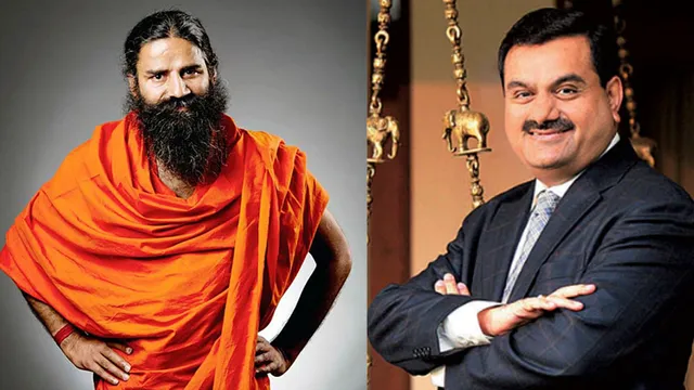 ବାବା ରାମଦେବଙ୍କୁ ଅଦାନି ଦେଲେ କଡା ଟକ୍କର ! ପତଞ୍ଜଳୀକୁ ପଛରେ ପକାଇଲା ଅଦାନି ଓ୍ଵିଲମର, ଜାଣନ୍ତୁ କିପରି ।