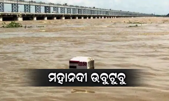 ଛତିଶଗଡ ଆଣିଲା ଓଡିଶାରେ ବନ୍ୟା ! ମହାନଦୀରେ ମାଡିଆସୁଛି ବନ୍ୟାଜଳ, ପାଣି ଘେରରେ ଅନେକ ଗାଁ ।