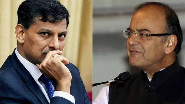 ଦେଶରେ ବ୍ୟାଙ୍କିଙ୍ଗ ବ୍ୟବସ୍ଥାର ଭବିଷ୍ୟତକୁ ନେଇ କେନ୍ଦ୍ର ଅର୍ଥମନ୍ତ୍ରୀ ଅରୁଣ ଜେଟଲୀ ଓ ପୂର୍ବତନ ରିଜର୍ଭ ବ୍ୟାଙ୍କ ଗଭର୍ଣ୍ଣର ରଘୁରାମ ରାଜନ ମୁହାଁମୁହିଁ