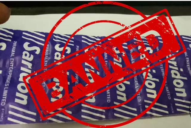 ନିଷିଦ୍ଧ ହେଲା ମୁଣ୍ଡ ବ୍ୟଥା ମେଡିସିନ୍ ‘ସାରିଡନ୍’ । ସ୍ୱାସ୍ଥ୍ୟ ପ୍ରତି ହାନିକାରକ ୩୨୮ ପ୍ରକାର ମେଡ଼ିସିନକୁ ବ୍ୟାନ୍ କଲେ କେନ୍ଦ୍ର ସରକାର ।