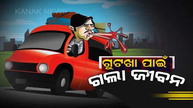 ମହଙ୍ଗା ପଡିଲା ଗୁଟଖା ଖାଇ ଛେପ ପକାଇବା  : ନିଜର ଅସାବଧାନତା ଯୋଗୁଁ ଚାଲିଗଲା ଚାଳକଙ୍କ ଜୀବନ