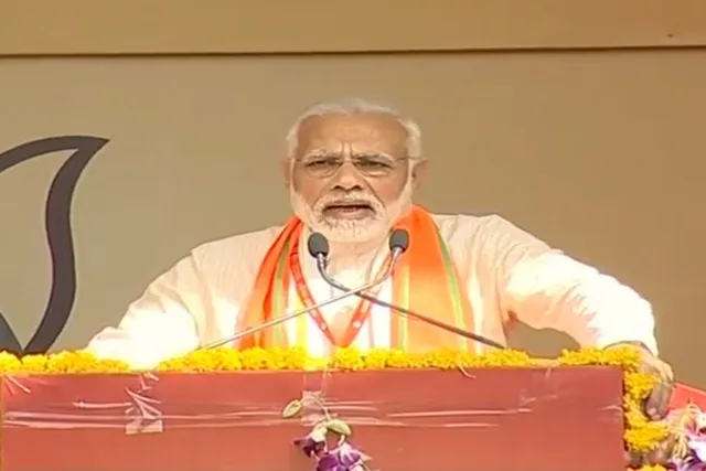 ଭୋପାଳରେ ଶକ୍ତି ଦେଖାଇଲା ବିଜେପି, କର୍ମୀଙ୍କୁ ବିଜୟ ମନ୍ତ୍ର ଦେଲେ ମୋଦି : କଂଗ୍ରେସକୁ ଟାର୍ଗେଟ କରି କହିଲେ ବନ୍ଦ ହେଉ ଭୋଟ୍ ବ୍ୟାଙ୍କ ରାଜନୀତି