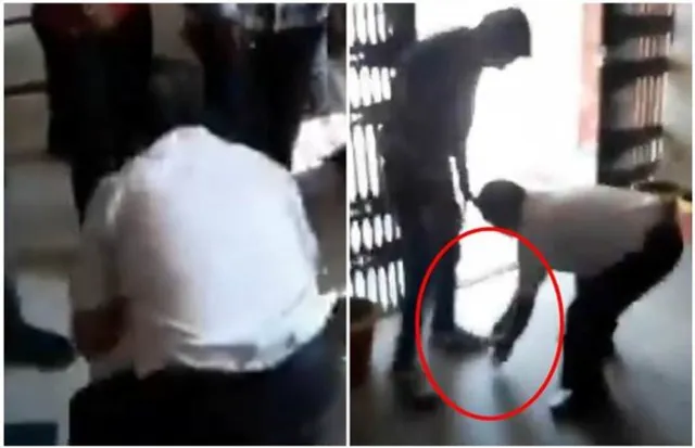 ଗାନ୍ଧୀଗିରି ଦେଖାଇଲେ ପ୍ରଫେସର! ଗୋଡେଇ ଗୋଡେଇ ଛୁଇଁଲେ ଏବିଭିପି କାର୍ଯ୍ୟକର୍ତ୍ତାଙ୍କ ପାଦ । ଭିଡିଓ ହେଲା ଭାଇରାଲ