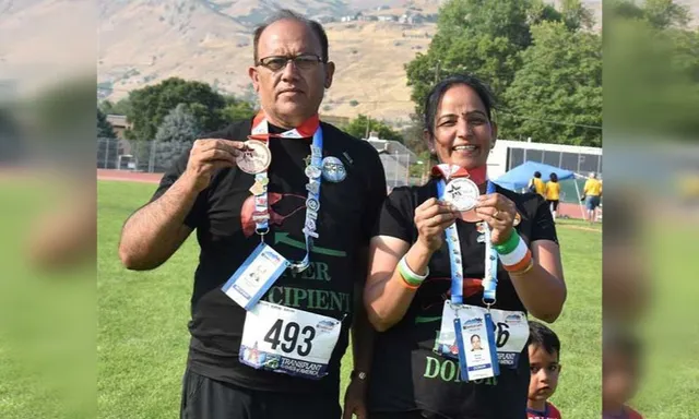 ଗୋଟିଏ ଲିଭରରେ ବଂଚିଛି ଦୁଇଟି ଜୀବନ : ଏହି ଦମ୍ପତିଙ୍କ ସାହସ ଓ ଦୃଢ଼ ଇଚ୍ଛା ଶକ୍ତିକୁ ସଲାମ, ଆମେରିକାରେ ଜିତିଲେ ୧୪ଟି ମେଡାଲ