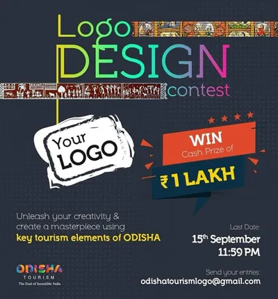 ରାଜ୍ୟ ପର୍ଯ୍ୟଟନ ବିଭାଗର ଲୋଗୋ ତିଆରି କରନ୍ତୁ, ଲକ୍ଷେ ଟଙ୍କା ପୁରସ୍କାର ପାଆନ୍ତୁ । ଜାଣନ୍ତୁ କିଭଳି କରିବେ ଆବେଦନ ।