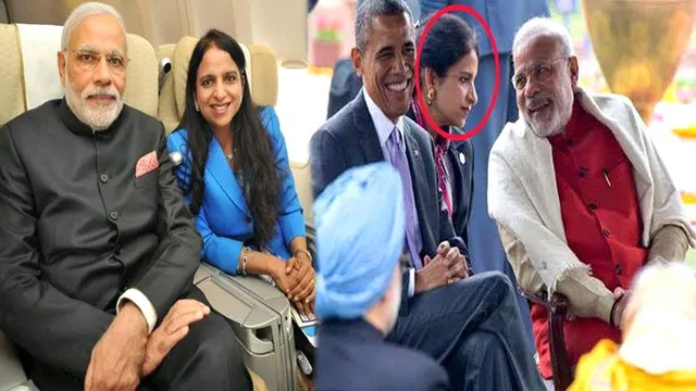 ମୋଦିଙ୍କ ସହ ଛାଇ ଭଳି ରହିଥାନ୍ତି ଏହି ମହିଳା ! ସାଧାରଣରେ ଉଠିଲା ପ୍ରଶ୍ନ, କିଏ ଏହି ମହିଳା ?