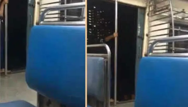 ଚଳନ୍ତା ଟ୍ରେନରେ ବିପଦଜନକ ଷ୍ଟଣ୍ଟ ଦେଖାଇଲେ ମହିଳା ! ସୋସିଆଲ ମିଡିଆରେ ଭାଇରାଲ ହେଲା ଭିଡିଓ ।