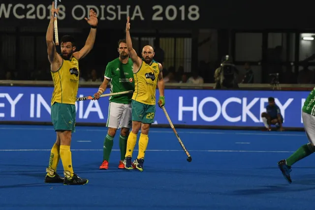 ସଂର୍ଘଷପୂର୍ଣ୍ଣ ମ୍ୟାଚରେ ବିଜୟ ସହ ଅଭିଯାନ ଆରମ୍ଭ କଲା ଚାମ୍ପିୟନ ଅଷ୍ଟ୍ରେଲିଆ । ୨-୧ ଗୋଲରେ ଆୟରଲାଣ୍ଡକୁ ଦେଲା ମାତ୍