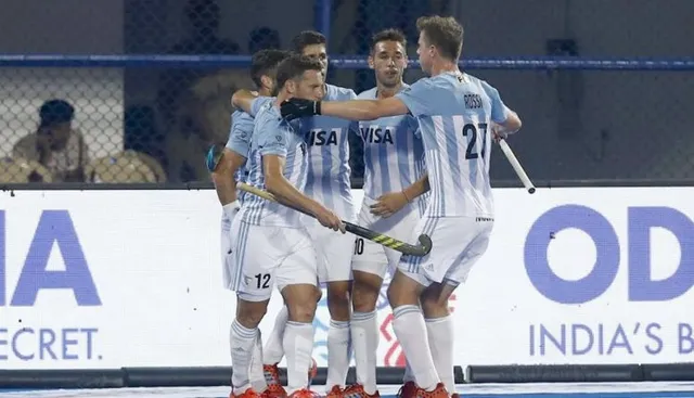 ପୁରୁଷ ହକି ବିଶ୍ୱକପ : କଳିଙ୍ଗରେ କମାଲ କଲା ଆର୍ଜେଣ୍ଟିନା, ସଂଘର୍ଷପୂର୍ଣ୍ଣ ମ୍ୟାଚରେ ସ୍ପେନକୁ ୪-୩ରେ ଦେଲା ମାତ୍