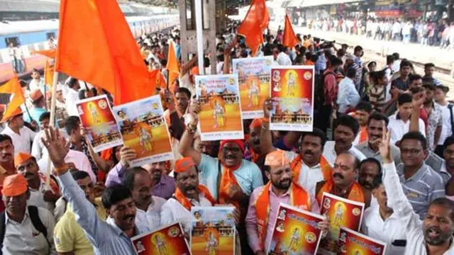 ନିର୍ବାଚନ ପୂର୍ବରୁ ଜୋର ଧରିଲା ରାମମନ୍ଦିର ନିର୍ମାଣ ପାଇଁ ଦାବି । ଆଜି ଅଯୋଧ୍ୟାରେ ବିଶ୍ୱ ହିନ୍ଦୁ ପରିଷଦର ଧର୍ମସଭା,୨ଲକ୍ଷରୁ ଅଧିକ କର୍ମୀ ସାମିଲ ହେବା ଦାବି