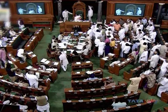 ରାଫେଲ ପ୍ରସଙ୍ଗରେ କ୍ଷମା ମାଗନ୍ତୁ ରାହୁଲ । ଏଭଳି ଦାବି କରି ସଂସଦରେ ବିଜେପିର ହଟ୍ଟଗୋଳ ଓ ନାରାବାଜି,