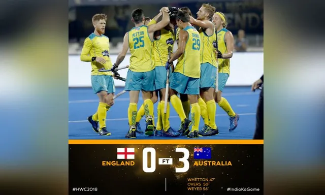 ପୁରୁଷ ବିଶ୍ୱକପ ହକି : ଇଂଲଣ୍ଡ ବିପକ୍ଷରେ ଅଷ୍ଟ୍ରେଲିଆର ପ୍ରାଧାନ୍ୟ ବିସ୍ତାର, ୩-୦ରେ ବିଜୟୀ