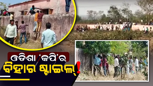 ଓଡିଶା ‘କପି’ର ବିହାର ଷ୍ଟାଇଲ୍ ! ପାଚେରୀ ଚଢି କପି ଯୋଗାଇ ପିଲାଙ୍କୁ ପାଶ କରିବାକୁ ପ୍ରତିଯୋଗୀତା ।