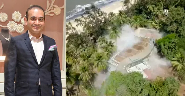 ମାଟିରେ ମିଶିଲା ମହାଠକ ନିରବ ମୋଦିଙ୍କ ୧୦୦ କୋଟିର ଆଲିଶାନ୍ ବଙ୍ଗଳା । ମାତ୍ର ୫ ସେକେଣ୍ଡରେ ହେଲା ଧୂଳିସାତ୍, ଦେଖନ୍ତୁ ଭିଡିଓ