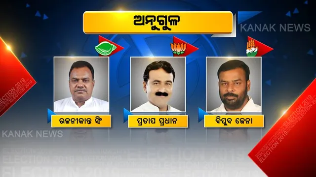 ଅନୁଗୁଳରେ କାହା ମୁଣ୍ଡରେ ତାଜ୍ ? ବିଧାୟକ ରେସରେ ରଜନୀକାନ୍ତ, ବିପ୍ଳବ ଓ ପ୍ରତାପ