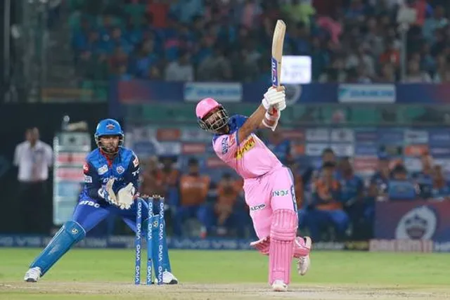 ରାହାଣେଙ୍କ ଦମଦାର ଶତକ । ଦିଲ୍ଲୀ ଆଗରେ ୧୯୨ ରନର ବିଜୟଲକ୍ଷ୍ୟ ଧାର୍ଯ୍ୟ କଲା ରାଜସ୍ଥାନ ।