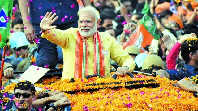 ହରିୟାଣାରେ ମୋଦି ବଜାଇଲେ ନିର୍ବାଚନୀ ବିଗୁଲ । କହିଲେ, ଯେକୌଣସି ଆହ୍ୱାନର ମୁକାବିଲା ପାଇଁ ଭାରତ ପ୍ରସ୍ତୁତ, ସୁଦୃଢ ଭବିଷ୍ୟତ ରାସ୍ତାରେ ଆଗକୁ ବଢୁଛି ଦେଶ ।