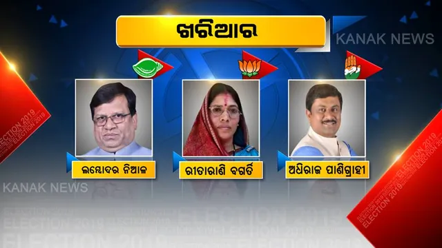କିଏ ହେବ ଖରିଆର ବିଧାୟକ ? ନିର୍ବାଚନ କୁରୁକ୍ଷେତ୍ରରେ ୩ ପ୍ରମୁଖ ରାଜନୈତିକ ଦଳର ହେଭିୱେଟ୍