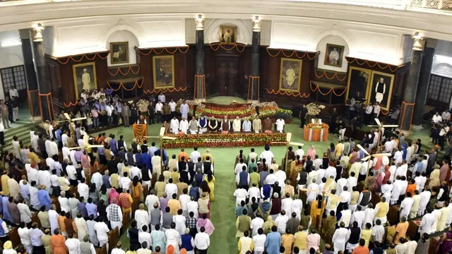 ଜୁନ୍ ୬ରୁ ସଂସଦର ପ୍ରଥମ ଅଧିବେଶନ ! ରାଷ୍ଟ୍ରପତି ଦେବେ ଉଦବୋଧନ ।