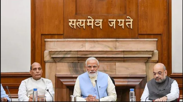 କେନ୍ଦ୍ର କ୍ୟାବିନେଟର ବଡ଼ ନିଷ୍ପତି । ଜମ୍ମୁ-କଶ୍ମୀରରେ ବଢ଼ିଲା ରାଷ୍ଟ୍ରପତି ଶାସନ ଅବଧି ।