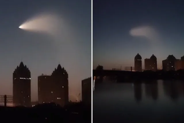 ଚୀନ୍ ଆକାଶରେ ଦ୍ରୁତ ଗତିରେ ଗଲା ରହସ୍ୟମୟ ଆଲୋକ! ଆମେରିକା ପର୍ଯ୍ୟନ୍ତ ଟାର୍ଗେଟ କରି ପାରୁଥିବା ନ୍ୟୁକ୍ଲିୟର ମିସାଇଲ ପରୀକ୍ଷଣ କରିଥିବା ନେଇ ଚର୍ଚ୍ଚା ।