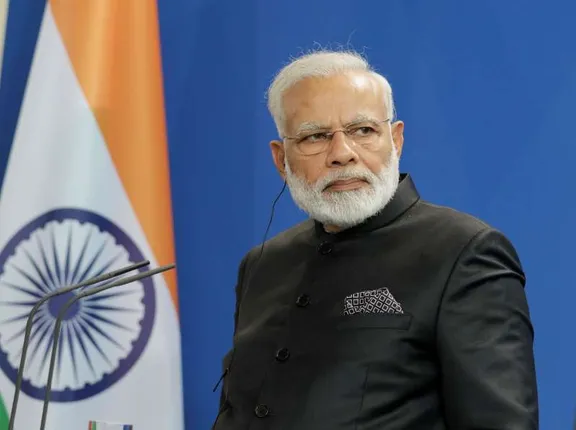 ଇନ୍ଦୋର ବିଧାୟକଙ୍କ ଗୁଣ୍ଡାଗର୍ଦ୍ଦି ନେଇ ବିଜେପି ସଂସଦୀୟ ଦଳ ବୈଠକରେ ନାଁ ନନେଇ ମୁହଁ ଖୋଲିଲେ ମୋଦି । କହିଲେ, ଯାହାର ପୁଅ ହେଉ ଦଳରୁ ବାହାର କରିବା ଉଚିତ