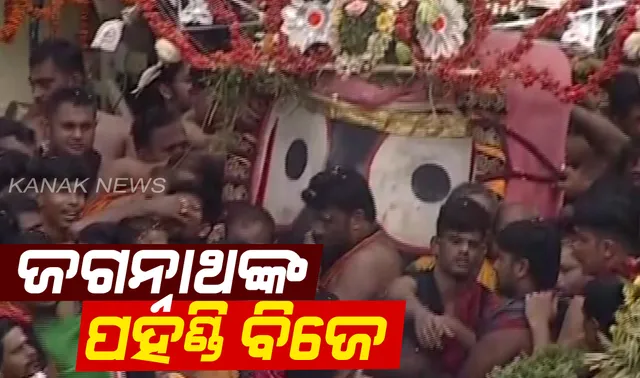 କାଳିଆ ଠାକୁରଙ୍କ ପହଣ୍ଡି ଆରମ୍ଭ : ଅପରୂପା ଶୋଭାର ସମ୍ଭାର, ପହଣ୍ଡିରେ ଝୁଲିଝୁଲି ରଥ ଆଡକୁ ଅଗ୍ରସର ହେଉଛନ୍ତି ଦୀନଜନ ଶରଣ ରକ୍ଷଣ ମହାପ୍ରଭୁ