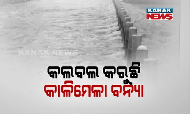 କଲବଲ କରୁଛି କାଳିମେଳା ବନ୍ୟା । ପୋଲ ଉପରେ ବୋହୁଛି ପାଣି, ଧୋଇଗଲା ଜାତୀୟ ରାଜପଥର ଡାଇଭର୍ସନ, ଅଟକି ରହିଛି ଶହ ଶହ ଗାଡ଼ି ।