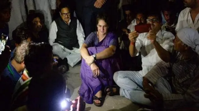 ସୋନଭଦ୍ର ହତ୍ୟାକାଣ୍ଡ ମାମଲାକୁ ନେଇ ରାଜନୀତି : ଚୁନାର ଗେଷ୍ଟ ହାଉସରେ ରାତି ସାରା ରହିଲେ ପ୍ରିୟଙ୍କା, ମୃତକଙ୍କ ପରିବାରକୁ ଭେଟିବାକୁ ଜିଦରେ ଅଟଳ