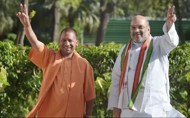 ସନ୍ୟାସୀରୁ କେମିତି ମୁଖ୍ୟମନ୍ତ୍ରୀ ହେଲେ ଯୋଗୀ ଆଦିତ୍ୟନାଥ ? ରହସ୍ୟ ଖୋଲିଲେ ବିଜେପି ଅଧ୍ୟକ୍ଷ ଅମିତ ଶାହା ।