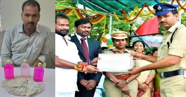 ସ୍ୱାଧୀନତା ଦିବସରେ ମିଳିଥିଲା ସଚ୍ଚୋଟ କନେଷ୍ଟବଳ ପୁରସ୍କାର ! ମାତ୍ର ୨୪ ଘଣ୍ଟା ଭିତରେ ଲାଞ୍ଚ ନେଉଥିବା ବେଳେ ଧରାପଡିଲେ ପୋଲିସ୍ ବାବୁ ।