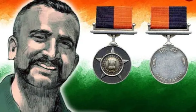 ବୀର ଚକ୍ର ସମ୍ମାନରେ ସମ୍ମାନିତ ହେବେ ୱିଙ୍ଗ କମାଣ୍ଡର ଅଭିନନ୍ଦନ ବର୍ଦ୍ଧମାନ ! ଆସନ୍ତାକାଲି ସ୍ୱାଧୀନତା ଦିବସରେ କରାଯିବ ସମ୍ମାନିତ