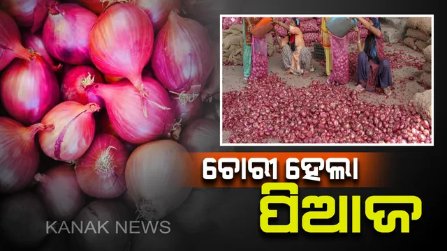 ସୁନା,ଗହଣା ଛାଡି ପିଆଜ ମୋହରେ ଚୋର ! ଗୋଦାମରୁ ଚୋରୀ ହେଲା ୮ ଲକ୍ଷ ଟଙ୍କାର ପିଆଜ, ଚୋର ଟେକିନେଲେ ୩୨୮ ବସ୍ତା ପିଆଜ । 