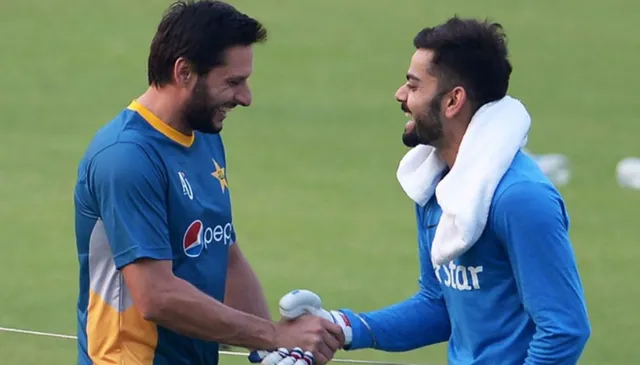 ପାକ୍ ଖେଳାଳୀଙ୍କ ମୁହଁରେ କୋହଲିଙ୍କ ପ୍ରଶଂସା । ବିରାଟଙ୍କ ବଡ ରେକର୍ଡ ପରେ ଅଭିନନ୍ଦନ ଜଣାଇଲେ ଆଫ୍ରିଦି ।