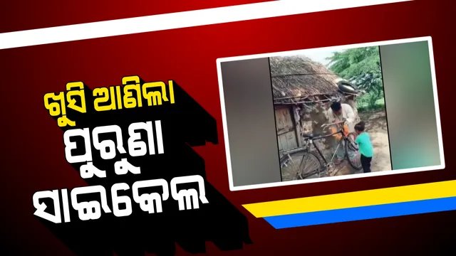 ପୁରୁଣା ସାଇକେଲ ଆଣିଲା ଅସରନ୍ତି ଖୁସି । ଘରକୁ ସାଇକେଲ ଆସିବା ପରେ ନାଚି ନାଚି ଖୁସି ମନାଇଲା କୁନି ଝିଅ, ସୋସିଆଲ ମିଡିଆରେ ଭାଇରାଲ ହେଲା ଭିଡିଓ ।
