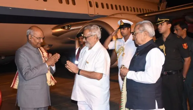 ରାଷ୍ଟ୍ରପତିଙ୍କ ଓଡ଼ିଶା ଗସ୍ତ ଶେଷ : ଦିଲ୍ଲୀ ଫେରିଗଲେ ରାଷ୍ଟ୍ରପତି ରାମନାଥ କୋବିନ୍ଦ