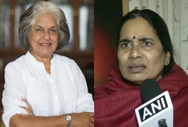 ନିର୍ଭୟାଙ୍କ ମା’ଙ୍କୁ ବରିଷ୍ଠ ଆଇନଜୀବୀ ଇନ୍ଦିରା ଜୟସିଂ’ଙ୍କ ପରାମର୍ଶ । କହିଲେ, ସୋନିଆ ଗାନ୍ଧୀଙ୍କ ପରି ଦୋଷୀଙ୍କୁ ଦିଅନ୍ତୁ କ୍ଷମା, କ୍ଷୋଭ ପ୍ରକାଶ କଲେ ଆଶାଦେବୀ ।