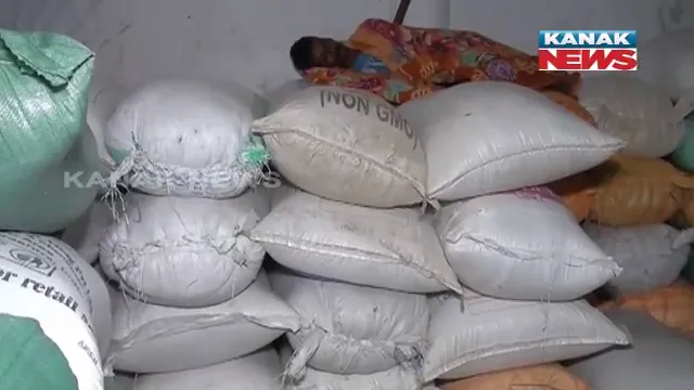 ଶୀତ କାକରରେ ଧାନକୁ ଜଗିଛି ଚାଷୀ । ରାତି ଅନିଦ୍ରା ରହି ମଣ୍ଡିରେ ଅପେକ୍ଷା କରିଛି ।