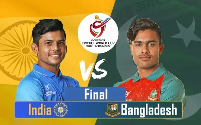 ଟାଇଟଲ ପାଇଁ ଟକ୍କର: ୧୯ ବର୍ଷରୁ କମ୍ କ୍ରିକେଟ୍ ବିଶ୍ୱକପ୍ ଚାମ୍ପିୟନ ଟ୍ରଫି ହାତେଇବାକୁ ଗୋଟିଏ ପାଦ ଦୂରରେ ଟିମ୍ ଇଣ୍ଡିଆ, ବାଲାଂ ବିପକ୍ଷରେ ହେବ ହାଇଭୋଲଟେଜ୍ ମ୍ୟାଚ୍ ।