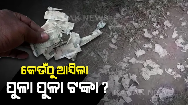 ସମ୍ବଲପୁର ତୁମ୍ବେସିଂହା ପୋଲତଳେ ପଡିଛି ପୁଳାପୁଳା ନୋଟ୍ : ଖଣ୍ଡଖଣ୍ଡ ହୋଇ ପଡିଛି ୫୦୦ ଟଙ୍କିଆ ନୋଟ୍,  କିଏ ଓ କାହିଁକି ଫୋପାଡିଲା ତଦନ୍ତ କରୁଛି ପୁଲିସ