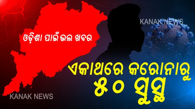 ଓଡ଼ିଶା ପାଇଁ ଖୁସିର ଖବର: ରାଜ୍ୟରେ କରୋନାରୁ ସୁସ୍ଥ ହେଲେ ୫୦ ଆକ୍ରାନ୍ତ, ମୋଟ୍ ସୁସ୍ଥଙ୍କ ସଂଖ୍ୟା ୩୯୩କୁ ବୃଦ୍ଧି ।