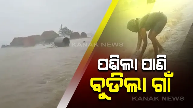 ରାଜନଗରରେ ଅଶାନ୍ତ ସମୁଦ୍ର । ଇଶ୍ୱରପୁର ପଞ୍ଚାୟତର ପୁରୁଷୋତ୍ତମପୁର ଗାଁରେ ଲୁଣା ଘେରି ବନ୍ଧ ଡେଇଁ ପଶିଲା ପାଣି । ବୁଡିଗଲା ଘର । ୬୨ ପରିବାର ଜଳମଗ୍ନ ହେବା ଆଶଙ୍କା