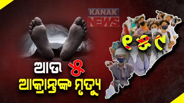 ପ୍ରାଣ ହରାଇଲେ ଆଉ ୫ ସଂକ୍ରମିତ । ରାଜ୍ୟରେ କରୋନା ମୃତ୍ୟୁ ସଂଖ୍ୟା ୧୫୯ କୁ ବୃଦ୍ଧି