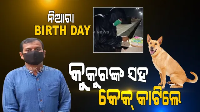 ବୁଲା କୁକୁରଙ୍କ ସହ ଜନ୍ମଦିନ ପାଳିଲେ, କେକ୍ କାଟି ହାତରେ ଖୁଆଇଲେ ପଶୁପ୍ରେମୀ । ସମାଜ ଘୃଣା କରୁଥିବା ପଶୁକୁ ସ୍ନେହପ୍ରେମରେ ବାନ୍ଧି ଚର୍ଚ୍ଚାରେ ପୁରୀର ସନ୍ତୋଷ ମହାନ୍ତି