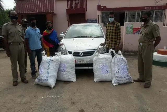 ଜୟପୁରରୁ ସାଢ଼େ ୫ ଲକ୍ଷ ଟଙ୍କାର ଗଞ୍ଜେଇ ଜବତ । ଜଣେ ମହିଳାଙ୍କ ସହ ଦୁଇ ଅଭିଯୁକ୍ତ ଗିରଫ